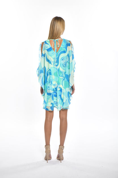 Avatar Dress - Blue Swirl