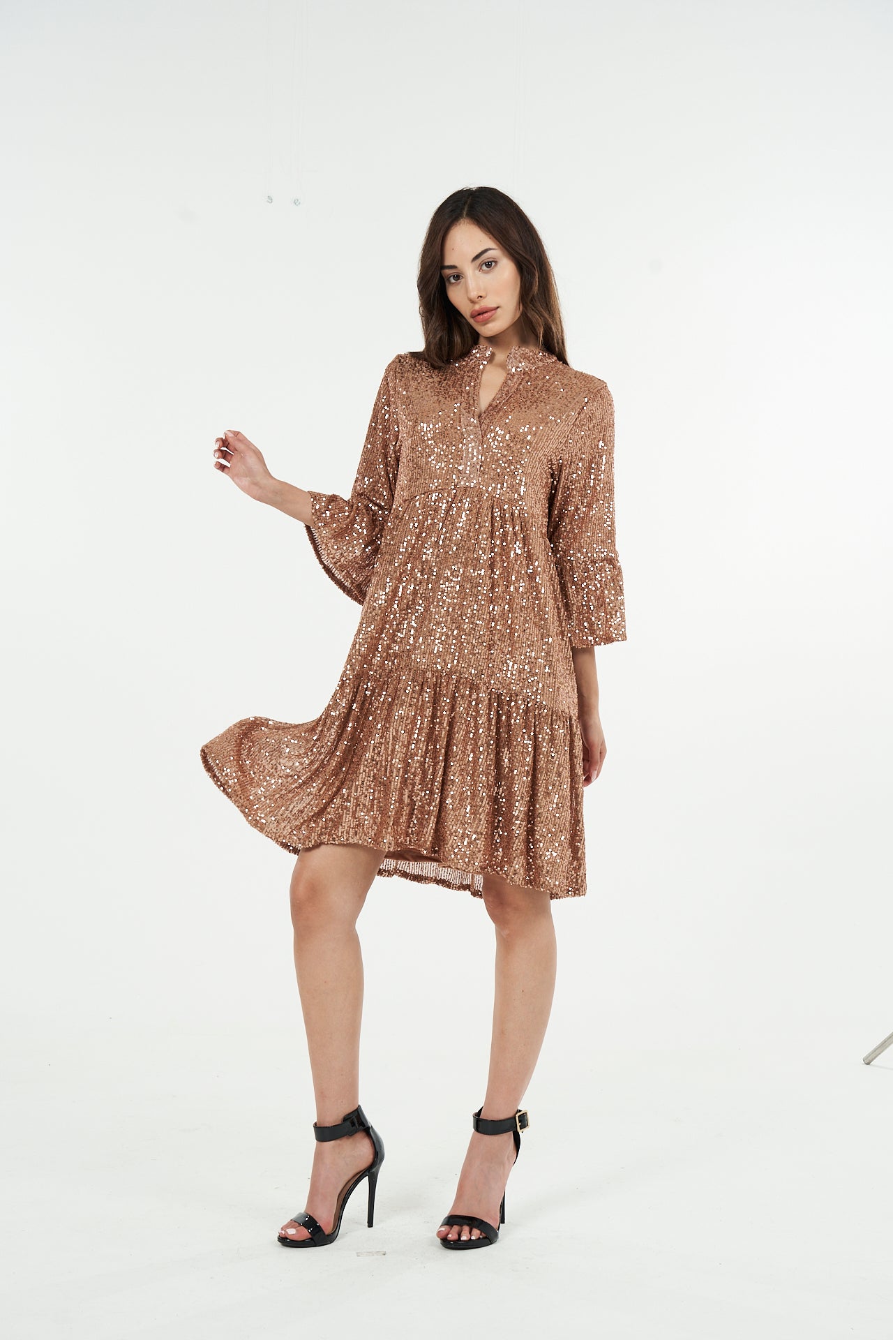 Tunic Dress - Gold