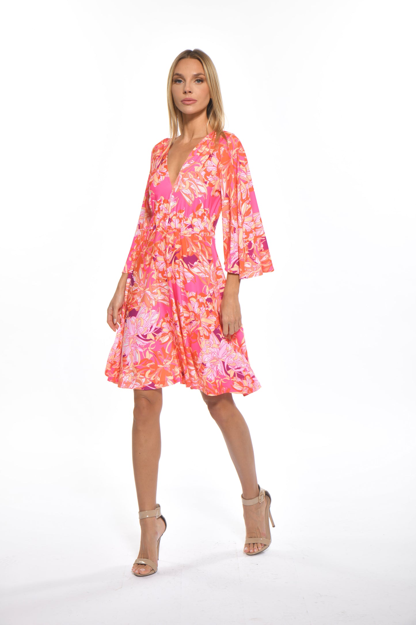 Frank Dress Island Print