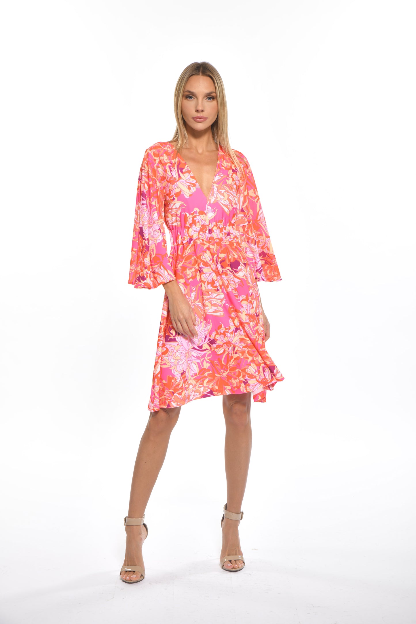 Frank Dress Island Print