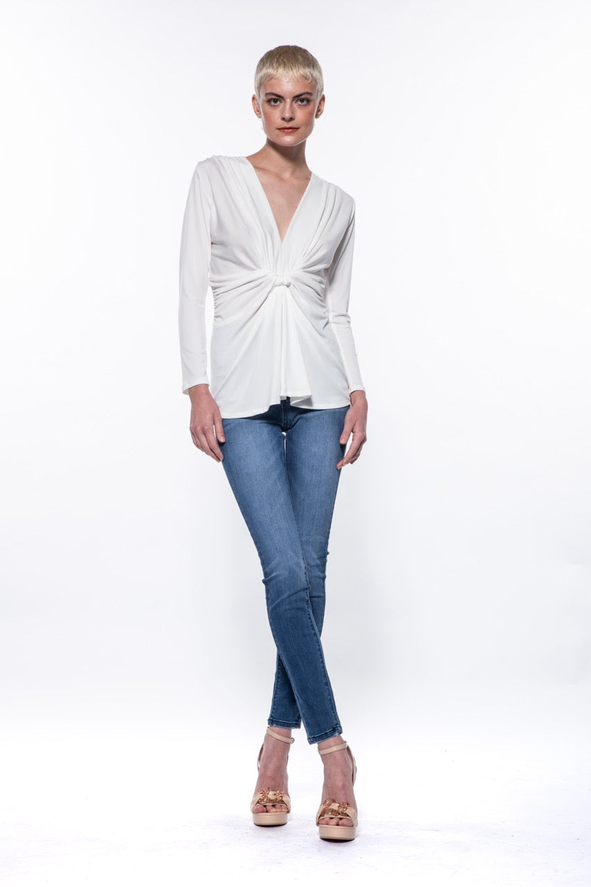 Milas Top - Ivory