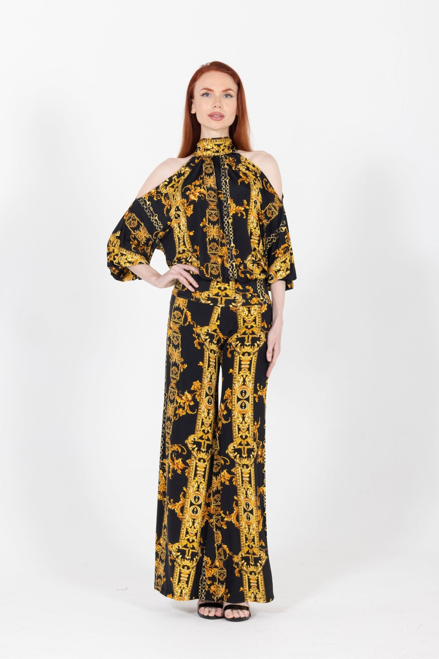 Lux Jumpsuit in Versailles print