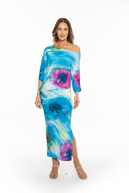 Mariel Dress - Aquarela